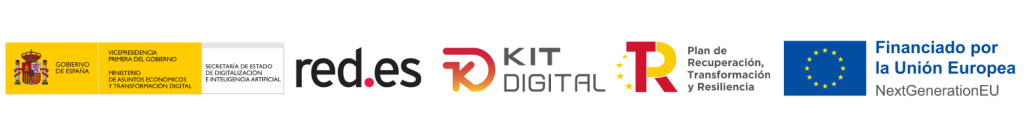 Financiado por el Programa KIT Digital. Plan de Recuperación, Transformación y Resil encia de España "Next Generation EU"